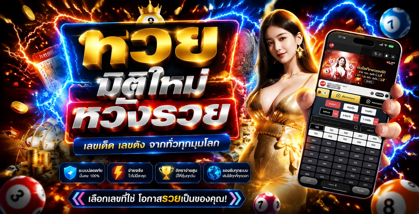 หน้าแสดงผลหวยรัฐบาลและหวยหุ้นล่าสุดในระบบตรวจหวยออนไลน์